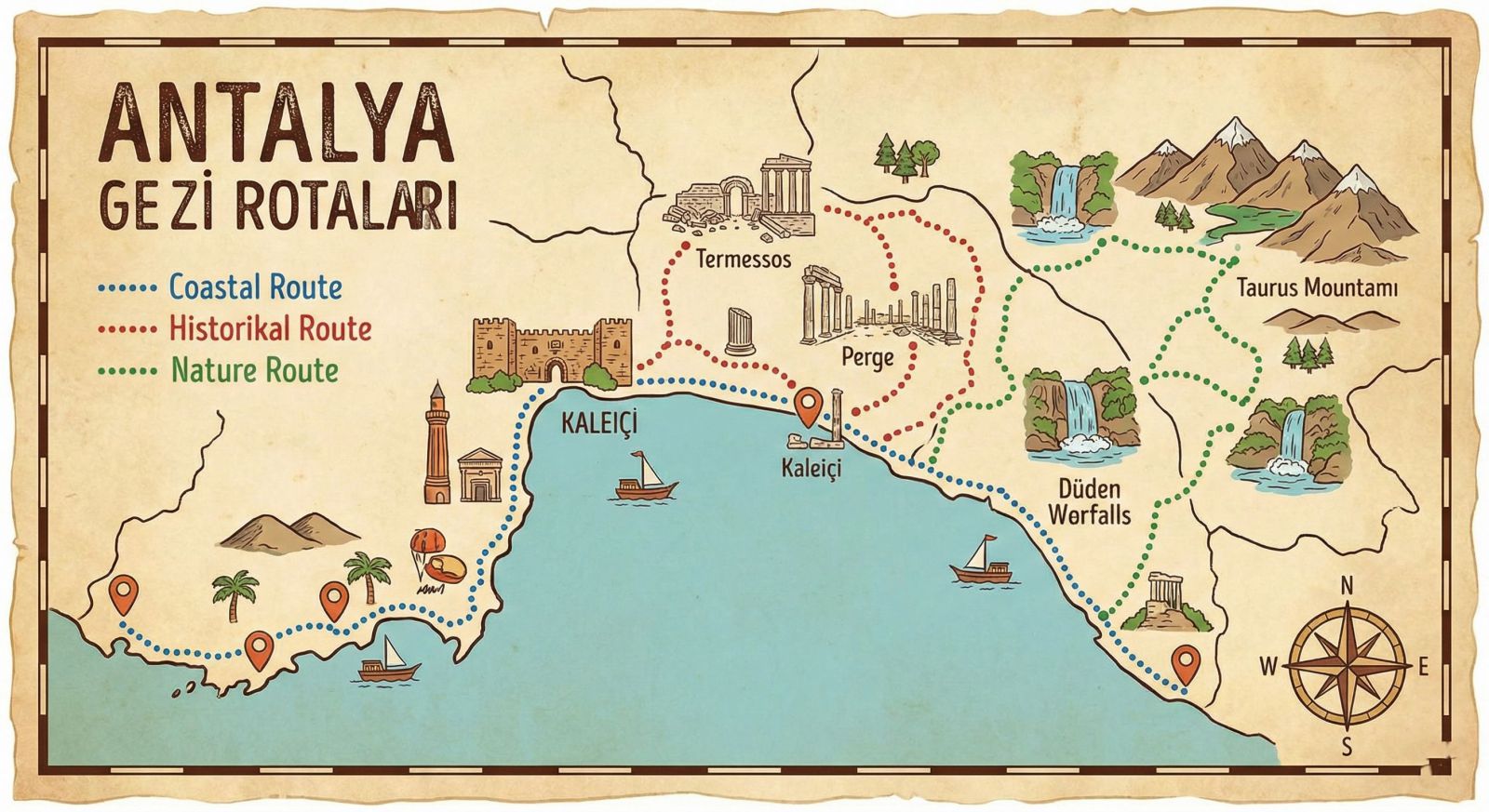 Antalya Bisiklet Rotaları – Keşfetmeniz Gereken Parkurlar